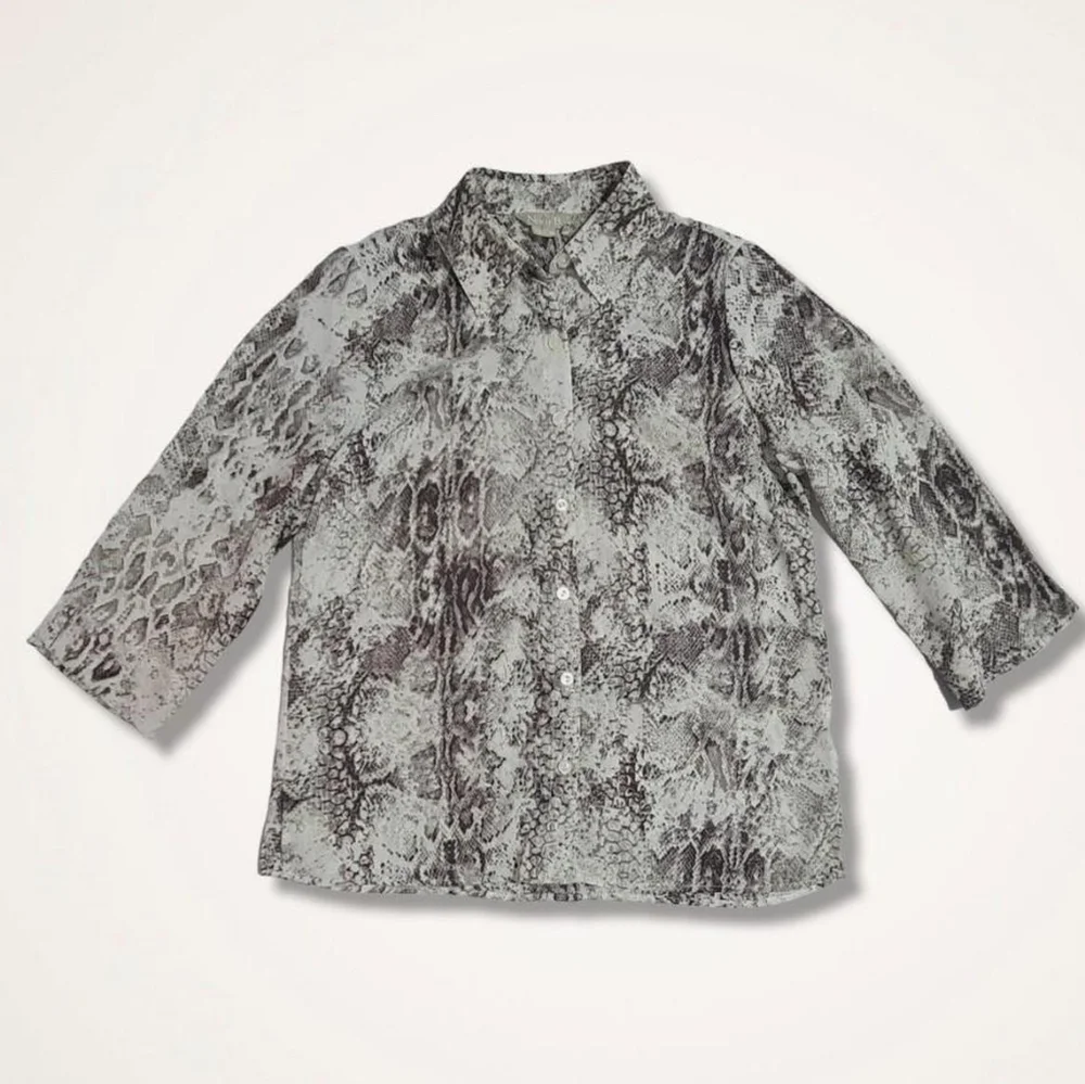 Snake print blouse Size 12 - Picture 1 of 2